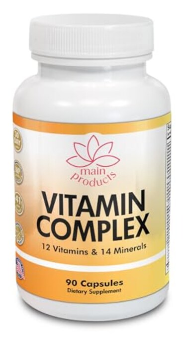 Main Products Vitamin Complex Multivitamins and Multiminerals 12 Vitamins and 14 Minerals Vitamin A C D3 E B1 B2 B3 B5 B6 B9 B12 H and Minerals 90 capsules 41 Active Ingredients Micronized for max abs