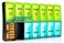 Mossime XL Pill Organizer 2 Times a Day 7 Day Am Pm Weekly Pill Box