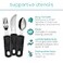 طقم أدوات مائدة Vive Adaptive، أدوات مائدة فضية لمساعدة مرضى التهاب المفاصل ومرضى باركنسون الذين يعانون من رعشة اليد، سهلة الإمساك للأيدي المرتعشة، ملعقة ثقيلة من الفولاذ المقاوم للصدأ، مقاس عادي