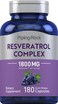 Piping Rock Resveratrol Complex 180 Capsules