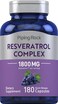 Piping Rock Resveratrol Complex 180 Capsules
