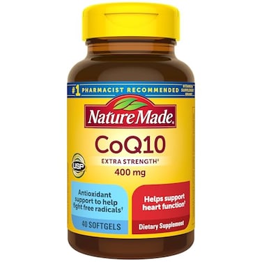 Nature Made CoQ10 400mg Softgels Dietary Supplement for Heart Health Support 40 Count 40 Day Supply