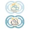 MAM Perfect Baby Premium Pacifier 616 Months Extra Thin Nipple 2 Pack