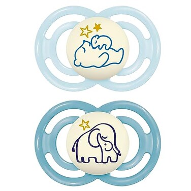 MAM Perfect Baby Premium Pacifier 616 Months Extra Thin Nipple 2 Pack