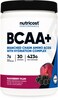 Nutricost BCAA Hydration Powder BlackBerry Plum 30 Servings GMOFree
