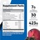 Nutricost BCAA Hydration Powder BlackBerry Plum 30 Servings GMOFree