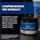 Designs for Sport Workout Complex NSF Certified for Sport Pre Workout Powder Ltyrosine Acetyl LCarnitine Creatine Caffeine to Support Workout Recovery Energy and Focus 63 oz