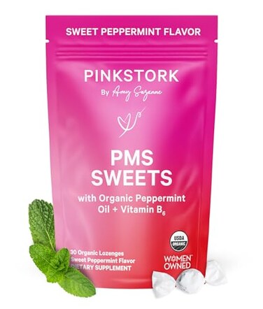 Pink Stork Organic PMS Support Sweets for Teens and Women 30 Drops