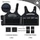 oboist Compression Vest for Kids Large Ages 10 Weighted Vest for Kids Including 6 Removable Weights Black
