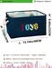 LANGYASHAN Rectangular Thick Storage Bin Organizer for Closet Kitchen Office Navy Toys