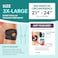 دعامة الركبة BraceAbility Plus Size لتثبيت الرضفة، قابلة للتعديل، للنساء والرجال ذوي الأرجل الكبيرة، مقاس XXXL، لتخفيف آلام الركبة الناتجة عن التهاب المفاصل والتهاب الأوتار، ودعم ما بعد الإصابة، مقاس 3XL