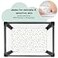 Yoofoss Pack and Play Sheets Fitted Mini Crib Sheets 2Pack for Pack N Play Mattress Stretchy Playard Sheet Soft and Breathable Green Leaf