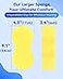 Temede Large Car Wash Sponges Extra Thick Foam Sponges 5Pack