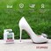 واقيات كعب GoGo Heel STOPPERS، أغطية كعب شفافة للأحذية ذات الكعب العالي، تمنع غوص الكعب في العشب، صنع في الولايات المتحدة الأمريكية، مقاس متوسط، زوج واحد