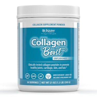 Jigsaw Health Collagen Boost Promotes Healthy Joints Cartilage Skin and Hair 30 Servings