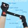 Semikk Copper Arthritis Gloves for Women Men Fingerless Compression Gloves for Arthritis Carpal Tunnel Pain Relief Swelling Rheumatoid Typing Adjustable Wrist Strap 1pair SmallMedium