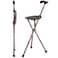 Switch Sticks Walking Stick Walking Cane Cane Chair Quad Cane and Folding Cane with Seat is 34 Inches Tall FSA and HSA Eligible Supports Up to 220 Pounds Bubbles