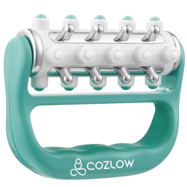 جهاز تدليك التصريف اللمفاوي COZLOW MyoRelease الأخضر المحمول باليد، أداة تدليك لإزالة الأنسجة الندبية واللفافة، مناسب للكتفين والرقبة والبطن والفخذين والساقين والظهر والأرداف، يساعد على تقليل ظهور السيلوليت.