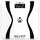 INEVIFIT BodyAnalyzer Scale Highly Accurate Digital Bathroom Body Composition Analyzer Measures Weight Body Fat Water Muscle Bone Mass for 10 Users Includes Batteries