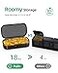 PULIV Weekly Pill Organizer with Large Capacity Dual Protection Black