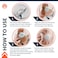 Fixic Freestyle Adhesive Patches 25 PCS Good for Libre 1 2 3 Plus Enlite Guardian Waterproof Adhesive Bandages Libre Covers PreCut Back Paper Long Fixation for Sensor Transparent