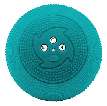 MyoStorm Heating Vibrating Massage Ball Roller for Deep Tissue Muscle Recovery Therapy and Pain Relief wHeat 4 Speed Vibration