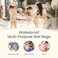 Tiny Twinkle Mess Proof Wet Bags 2Pack Reusable Waterproof Wet Bags for Swimsuits Baby Clothes Travel Diaper Bag Sage Charcoal
