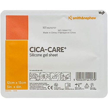Smith &amp; CicaCare Silicone Gel Adhesive Sheet 5 x 6