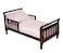 TL Care Minky Dot Chenille 4 Piece Toddler Bedding Set Pink for Boys and Girls