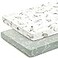 GRSSDER Pack n Play Sheets Fitted 2 Pack Stretchy Ultra Soft Pack and Play Sheets Universal Fitted PortableMini Crib Mattresses Snug and Safe Jersey Crib Sheets for Boys Dinosaurs