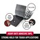 VELCRO Brand Industrial Strength Indoor Outdoor Use Superior Holding Power on Smooth Surfaces Size 4ft x 2in Tape Black Pack of 1 Model 90593