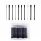 Doromy 200Pcs Plastic Disposable Blackhead Remover DoubleHeaded Comedones Extractor Black Pimple Popper Tool Acne Removal Stick Cotton Swab Beauty Tool