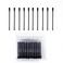 Doromy 200Pcs Plastic Disposable Blackhead Remover DoubleHeaded Comedones Extractor Black Pimple Popper Tool Acne Removal Stick Cotton Swab Beauty Tool