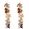 Yalikop 2 Pcs Stuffed Animals Storage Chain Hanging Stuffed Animal Organizer with 40 Plastic Clips 79 Plush Toys Display Holder with Hooks for Wall Decor Bedroom Play Room Storage Hats Socks Cards