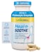 مكمل غذائي للمفاصل من HEAL-N-SOOTHE، يحتوي على إنزيمات بروتينية جهازية، بروميلين، باباين، بوسويليا، لتحسين حركة المفاصل، مرونة العضلات، هضم البروتين، صحة الدورة الدموية، ودعم المناعة. عبوة واحدة تحتوي على 90 كبسولة.