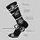 Brooklyn Socks 6 Pairs of Cotton Diabetic NonBinding Neuropathy Crew Socks Black Size 1013