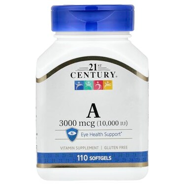 21st Century A 10 000 IU Softgels 110 Count