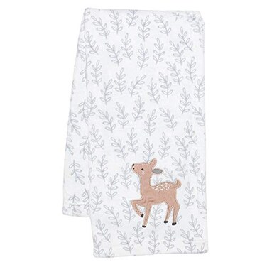 بطانية أطفال بيضاء من Bedtime Originals Deer Park
