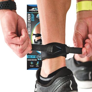 CROSSTRAP Ankle Brace for Women Men Achilles Tendonitis Brace Ankle Tendonitis Relief Ankle Support Small