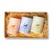 Eco Bath London Epsom Salt Gift Set 3 x 88 oz 250 g Premium Bath Salts Collection Magnesium Bath Soak Sampler Made in UK Relaxation Spa Gift Box for Women and Men Self Care Birthday Gift