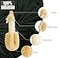 wokelai Dry Brushing Body Brush for Skin Exfoliating Body Scrubber Brushes Natural Sisal Bristle for Lymphatic Drainage Cellulite Body Exfoliator for Bath Shower to Improve Circulation Stop Ingrown Ha