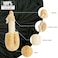 wokelai Dry Brushing Body Brush for Skin Exfoliating Body Scrubber Brushes Natural Sisal Bristle for Lymphatic Drainage Cellulite Body Exfoliator for Bath Shower to Improve Circulation Stop Ingrown Ha