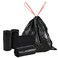 Begale 110 Counts Small Trash Bags 4 Gallon Drawstring Garbage Bags Black