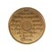 RecoveryChip 4 Year AA Medallion Traditional Bronze Raised Center Sobriety Chip