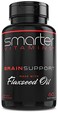 مكمل غذائي SmarterVitamins لدعم الدماغ بشكل أفضل، مصنوع من ألفا جي بي سي، إل تيروسين، أسيتيل إل كارنيتين، زيت بذور الكتان، حمض ألفا لينولينيك، حمض الدوكوساهيكسانويك، 60 كبسولة هلامية للطاقة