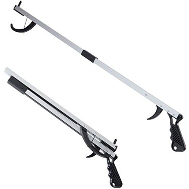 DMI Reacher Grabber Tool for Elderly Disabled or After Surgery Recovery Claw Grabber Reaching Assist Tool Trash Picker Hand Gripper Arm Extension 32 Inches Folding Magnetic Claw
