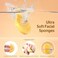 GAINWELL 50Count Compressed GAINWELL Cellulose 100 Natural Cosmetic Spa Sponge for Facial Cleansing Exfoliating Mask Makeup Removal