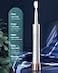 AJELU High Vibration Sonic Electric Toothbrush for Adults with 2 Minutes Smart Timer Fast Charge Lasts Long 5 Optional Modes 8 Replacement Brush Heads Ultra Whitening White
