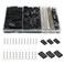 WMYCONGCONG 900 PCS Universal Servo Cable Wire Connector Male Female Crimping Pin Kit Compatible with JR Hitec Servo Connector
