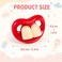 LUOZZY 8pcs Funny Baby Pacifiers Silicone Novelty Teeth Soothers
